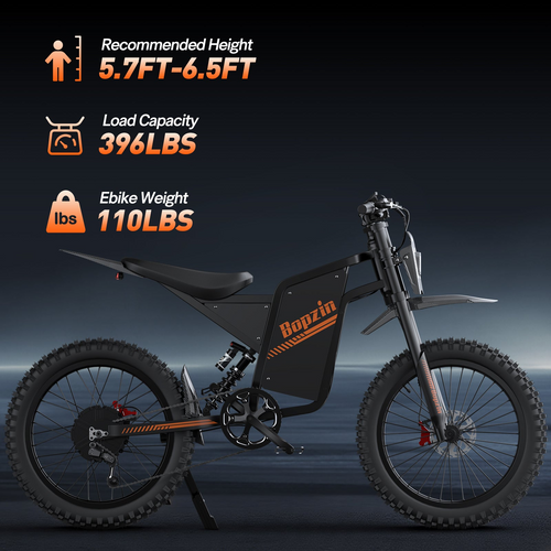Bopzin Q8 Electric Dirt Bike