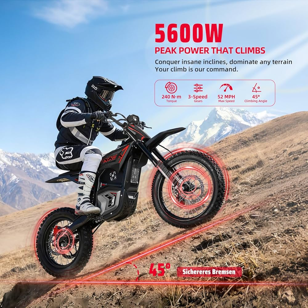 Valtinsu EM-5 Pro Electric Dirt Bike (Pickup Only)